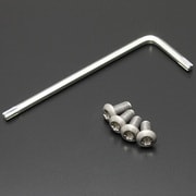 GI-305T [カラーボルトSET for iPhone5 トルクス穴タイプ チタン]