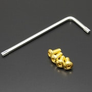 GI-305G [カラーボルトSET for iPhone5 トルクス穴タイプ ゴールド]