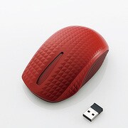 タッチセンサー付きマウス 無線 BlueLED レッド M-TC01DBRD