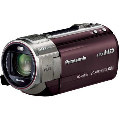 デジタルハイビジョンビデオカメラ メモリータイプ32GB ブラウン HC-V620M-T