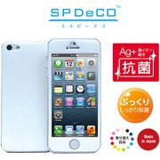 SPD-I5-0001 [iPhone5用プロテクター SPDeCO ホワイト（ライトグレー）]
