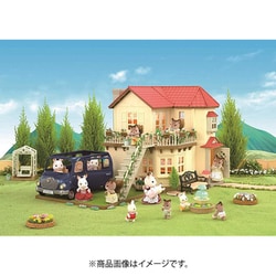 シルバニアファミリー みんなでドライブファミリーワゴン　家具 まとめ売り : エポック(EPOCH) シルバニアファミリー みんなでドライブ ファミリーワゴン V-02 : おもちゃ