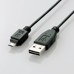 USBケーブル リバーシブルコネクタ A-MicroB 1m U2C-DAMB10BK