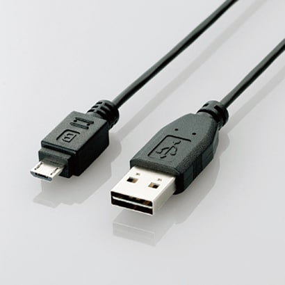 USBケーブル リバーシブルコネクタ A-MicroB 1m U2C-DAMB10BK