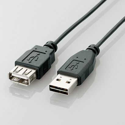 USBケーブル リバーシブルコネクタ A-A延長 0.5m U2C-DE05BK