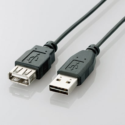 USBケーブル リバーシブルコネクタ A-A延長 2m U2C-DE20BK