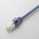 LANケーブル CAT5E(カテゴリ5E) 爪折れ防止 ヨリ線 1m ブルー LD-CTT/BU10
