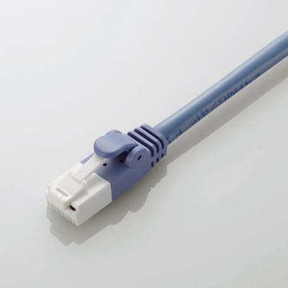 LANケーブル CAT5E(カテゴリ5E) 爪折れ防止 ヨリ線 3m ブルー LD-CTT/BU30