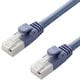 LANケーブル CAT5E(カテゴリ5E) 爪折れ防止 ヨリ線 30m ブルー LD-CTT/BU300