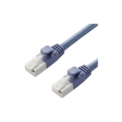 LANケーブル CAT5E(カテゴリ5E) 爪折れ防止 ヨリ線 30m ブルー LD-CTT/BU300