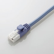 クロスLANケーブル CAT5E(カテゴリ5E) 爪折れ防止 ヨリ線 1m ブルー LD-CTXT/BU10