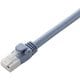 LANケーブル Cat6A（カテゴリ6A）準拠 爪折れ防止 ヨリ線 0.5m ブルー LD-GPAT/BU05