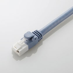 LANケーブル Cat6A（カテゴリ6A）準拠 爪折れ防止 ヨリ線 50m ブルー LD-GPAT/BU500