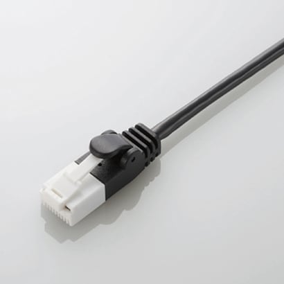 LANケーブル CAT6(カテゴリ6) 爪折れ防止 スリム 10m ブラック LD-GPST/BK100