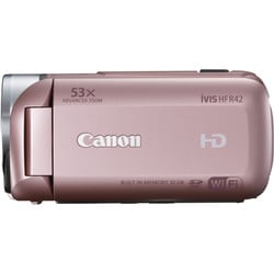 極美品 Canon キャノン ビデオカメラ iVIS HF R42 ピンク - メルカリ