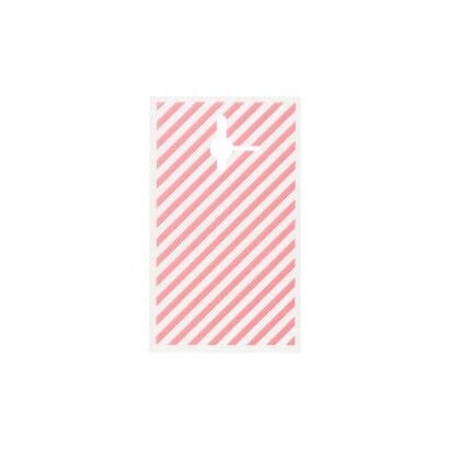 SB-SA25-PSDS/NP [SoftBank SELECTION ガラシール for PANTONE 6/ナナメストライプ・ピンク]