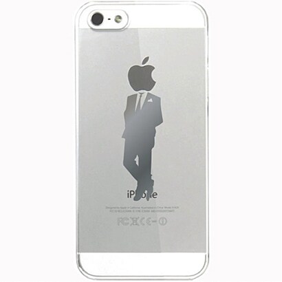 J-NIP-P17 iPhone+ クリアケース iPhone5 MAN [iPhone5用ケース]