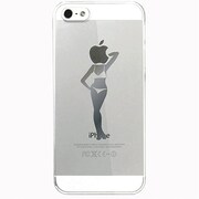 J-NIP-P18 iPhone+ クリアケース iPhone5 WOMAN [iPhone5用ケース]