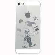 J-NIP-P22 iPhone+ クリアケース iPhone5 ピエロ [iPhone5用ケース]