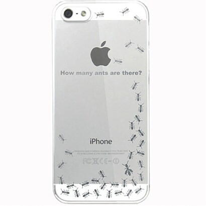 J-NIP-P27 iPhone+ クリアケース iPhone5 アンツ [iPhone5用ケース]