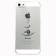 J-NIP-P29 iPhone+ クリアケース iPhone5 Peeling [iPhone5用ケース]