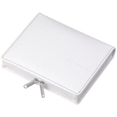 電子辞書ケース　フルカバータイプ ホワイト XD-CC2002WE-A