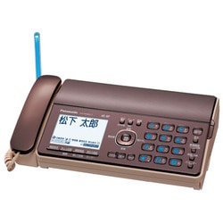 ヨドバシ.com - パナソニック Panasonic デジタルコードレス普通紙FAX 子機2台タイプ ブラウン KX-PD502DW-T  通販【全品無料配達】