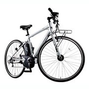 電動アシスト自転車 ジェッター 700×32C 外装10段変速 シャトルシルバー BE-ENHC549S