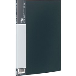 クリアブックE ベーシックカラー A4 10P ブラック CBE-1031D