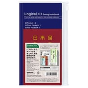 ロジカル カバーノート B6スリムサイズ ネイビー PB-SB603N
