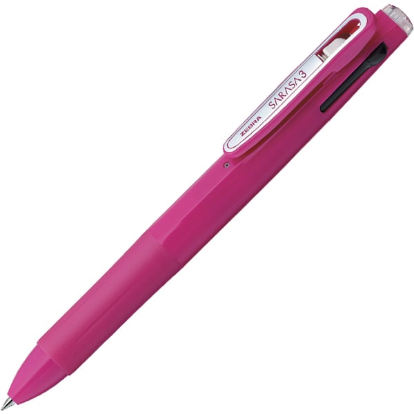 多色ジェルボールペン サラサ3B ピンク 0.5mm J3J2-P