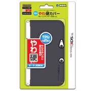 TPUやわ硬カバー for ニンテンドー3DS LL クリアブラック [3DS LL用]