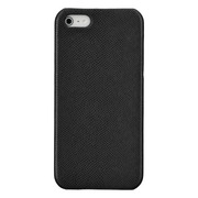 イタリアーノ iPhone5 D BLACK [iPhone5（au softbank）専用 はめるタイプのスマホカバー]