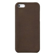 イタリアーノ iPhone5 BROWN [iPhone5（au softbank）専用 はめるタイプのスマホカバー]