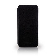 レザーカバー iPhone5 BK [ハンドメイドの高級本革ケース]