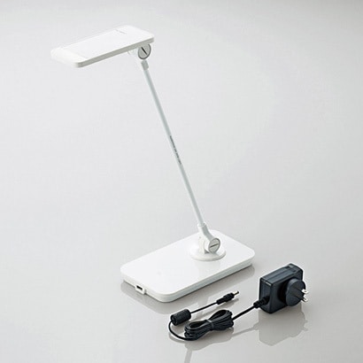 エレコムLED デスクライト 消費電力5.6W LEC-SN01WH