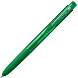 ゲルインクボールペン uni-ball Signo（ユニボール シグノ） RT1 0.28mm ノック式 極細なのになめらか インク色：グリーン 本体色：グリーン UMN155N28.6