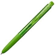 ゲルインクボールペン uni-ball Signo（ユニボール シグノ） RT1 0.38mm ノック式 極細なのになめらか インク色：ライムグリーン 本体色：ライムグリーン UMN155N38.5