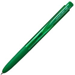 ゲルインクボールペン uni-ball Signo（ユニボール シグノ） RT1 0.38mm ノック式 極細なのになめらか インク色：グリーン 本体色：グリーン UMN155N38.6