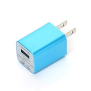 PG-IPDUAC04BL [iPod用USBポート付AC充電器 ブルー]