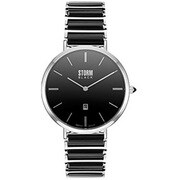 BLACK LEXI（ブラック レクシ）ブラック クオーツ メンズ 47065BK