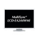 24.1インチ IPSパネル搭載 ホワイト LCD-EA244WMi