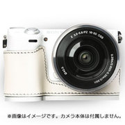 ソニーNEX-5R用カメラケース ホワイト/シルバー ZEL-NEX5R SW