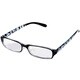 PCメガネ PC GLASSES NEW SQ スクウェア ブラック