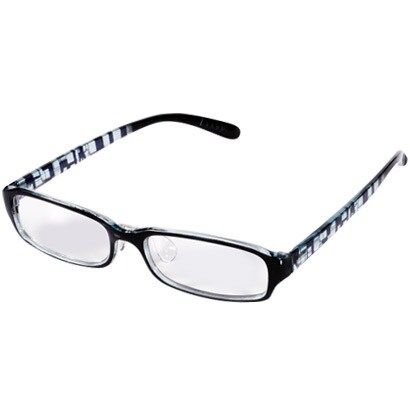 PCメガネ PC GLASSES NEW SQ スクウェア ブラック