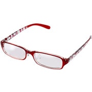 PCメガネ PC GLASSES NEW SQ スクウェア レッド