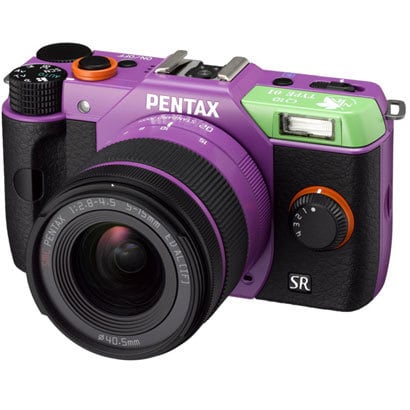 PENTAX Q10 エヴァンゲリオンモデル TYPE01：初号機 [PENTAX-02 STANDARD ZOOM エヴァンゲリオンモデル]