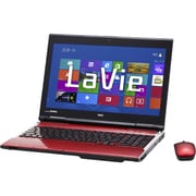 LaVie Lシリーズ Blu-rayDiscドライブ 1TBハードディスク レッド PC-LL750LS1CR