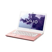 VAIO Eシリーズ 14型ワイド液晶/DVDスーパーマルチドライブ/HDD750GB/ピンク SVE14139CJP