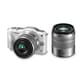 DMC-GF5WA-W [ダブルズームレンズキット ボディ＋14-42mm/F3.5-5.6II＋45-150mm/F4.0-5.6 シェルホワイト]